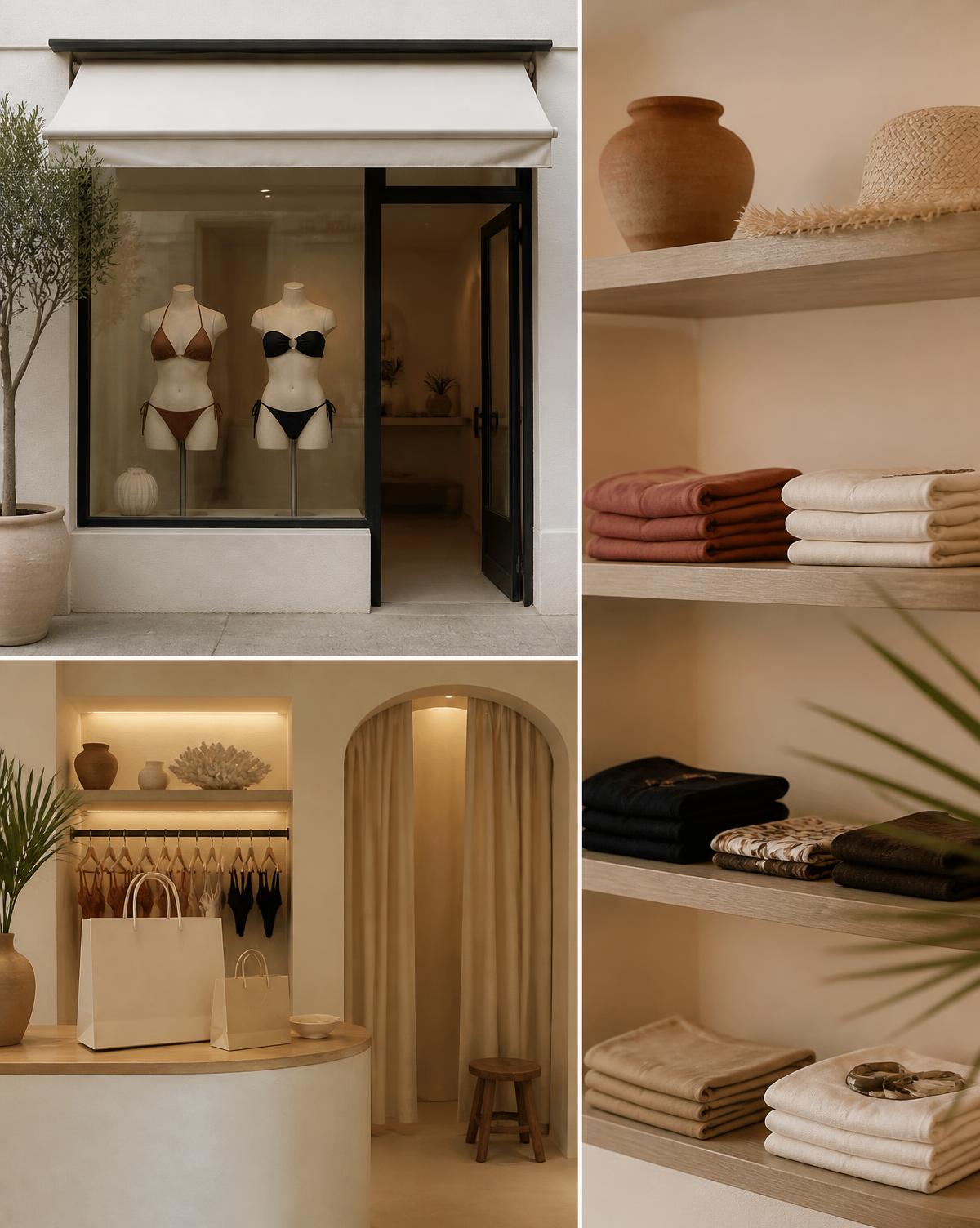 Canal de venta: Tu propia tienda — marca de swimwear